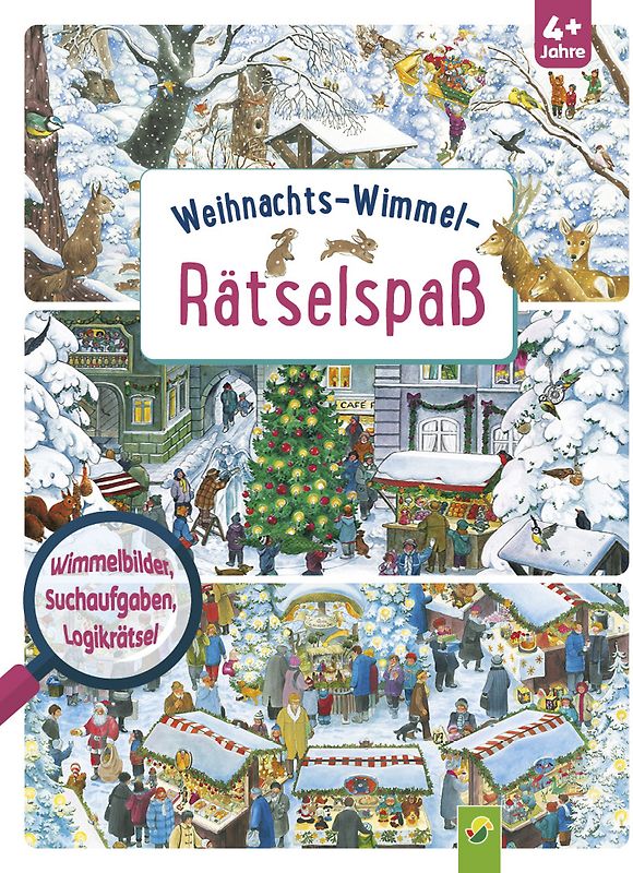 Weihnachts-Wimmel-Rätselspaß