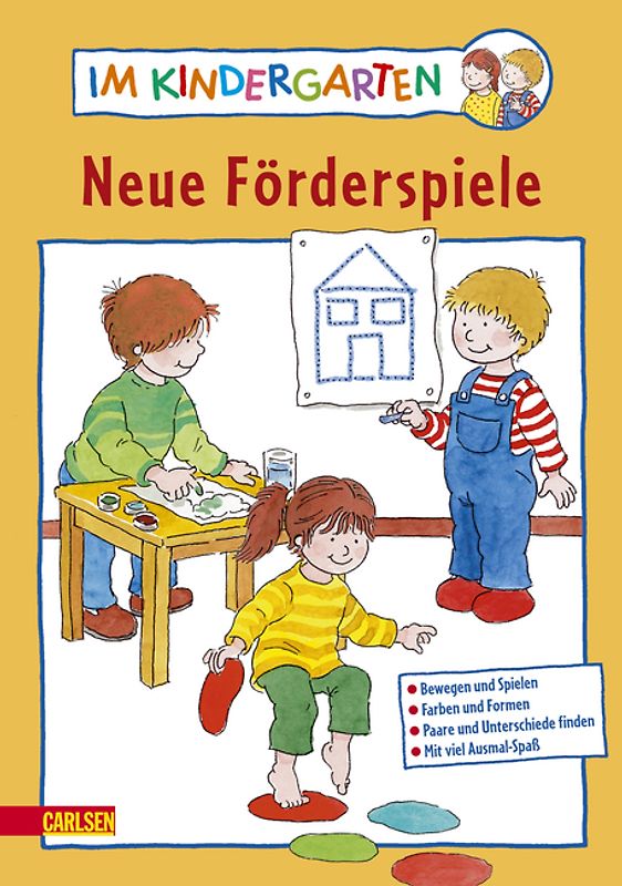 Im Kindergarten: Neue Förderspiele