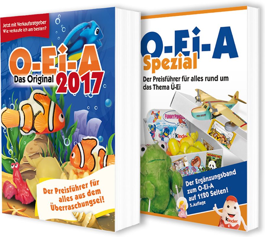 O-Ei-A Profi-Bundle 2017 - O-Ei-A 2017 und O-Ei-A Spezial (5. Auflage) im Doppelpack