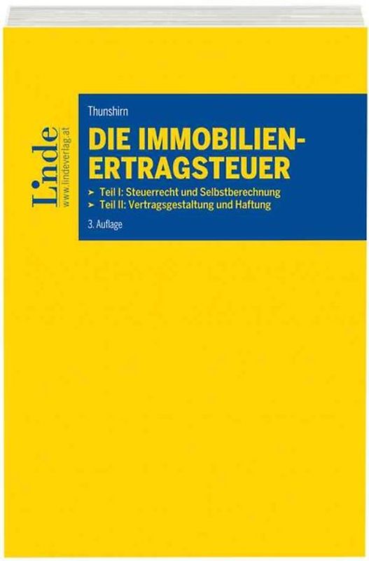 Die Immobilien-Ertragsteuer