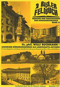 Schweizer Bürgergemeinden als Landschafts-Aktoren