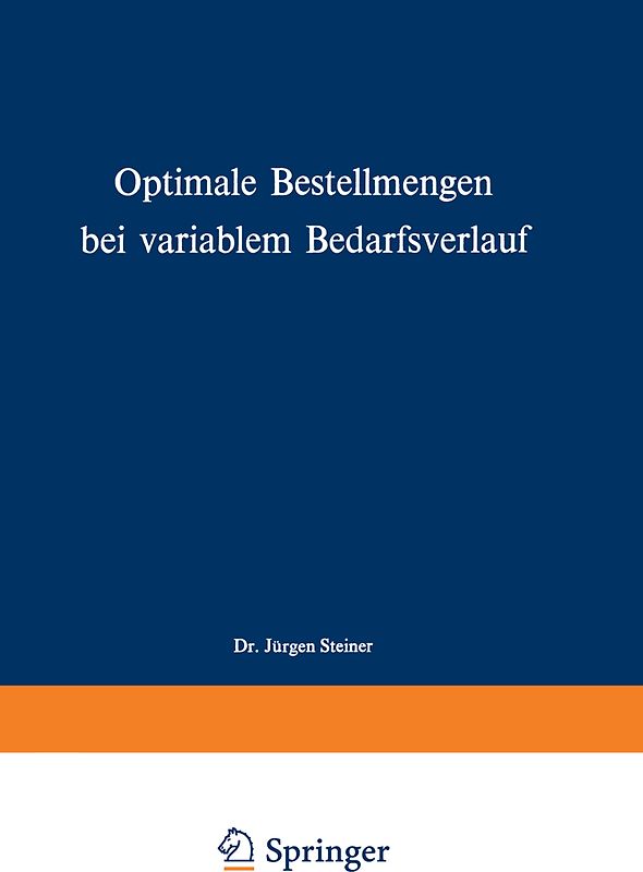 Optimale Bestellmengen bei variablem Bedarfsverlauf