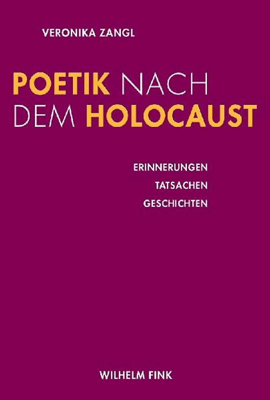 Poetik nach dem Holocaust