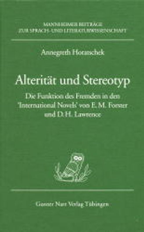 Alterität und Stereotyp