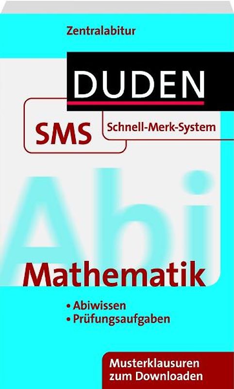 Schnell-Merk-System Abi Mathematik