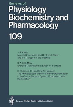Reviews of Physiology, Biochemistry and Pharmacology
