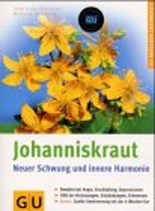 Johanniskraut - Neuer Schwung und innere Harmonie. Bewährt bei Angst, Erschöpfung, Depressionen. Hilft bei Verletzungen, Entzündungen, Schmerzen. Sanfte Umstimmung mit 4-Wochen-Kur