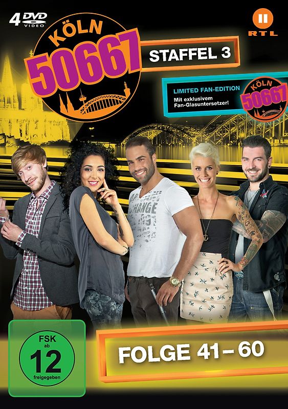Köln 50667 - Staffel 3 (Folge 41-60) [Limited Edition, 4 DVDs] DVD