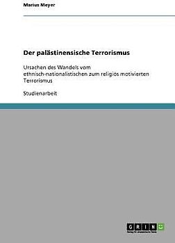 Der palästinensische Terrorismus