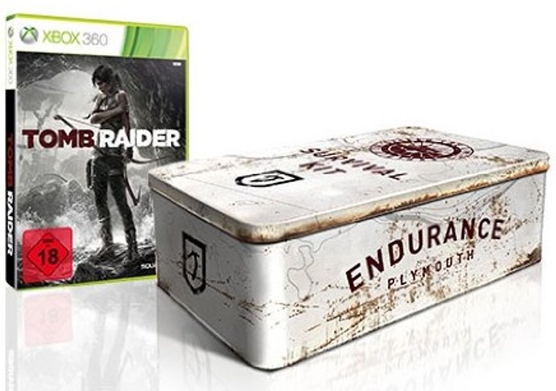 Tomb Raider [Collector's Edition inkl. Artbook, Figur, Karten Poster und Outdoor-Beutel] Xbox 360