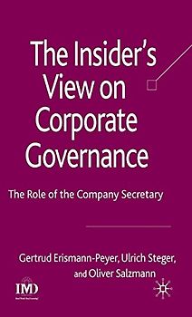 The Insider's View on Corporate Governance