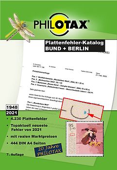 Plattenfehler Katalog Bund + Berlin 7. Auflage