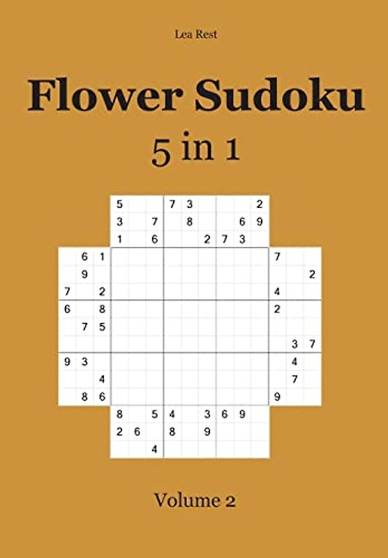 Flower Sudoku: 5 in 1 Volume 2