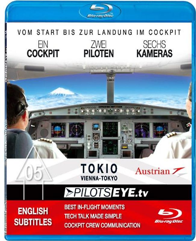 Pilotseye.tv: Vienna-Tokyo Blu-ray Disc