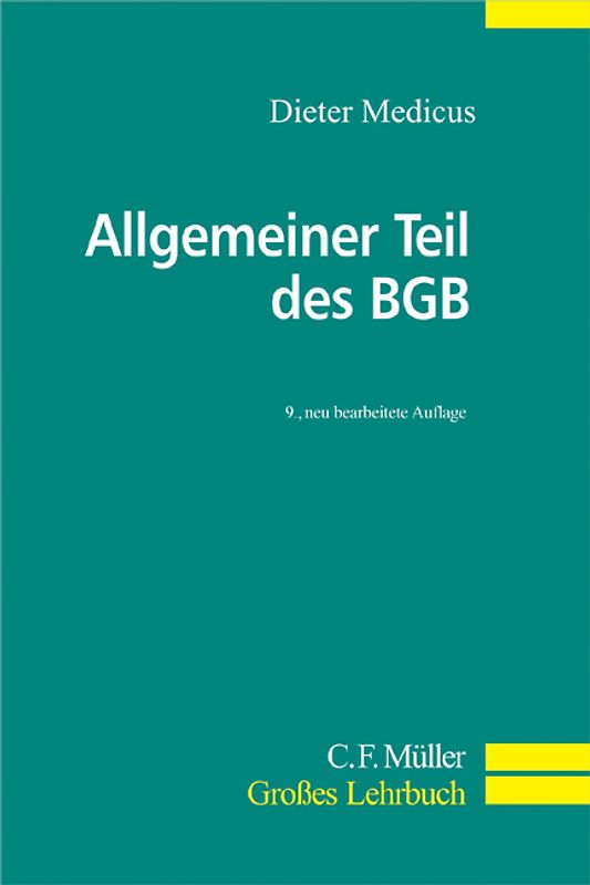 Allgemeiner Teil des BGB
