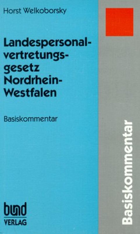 Landespersonalvertretungsgesetz Nordrhein-Westfalen