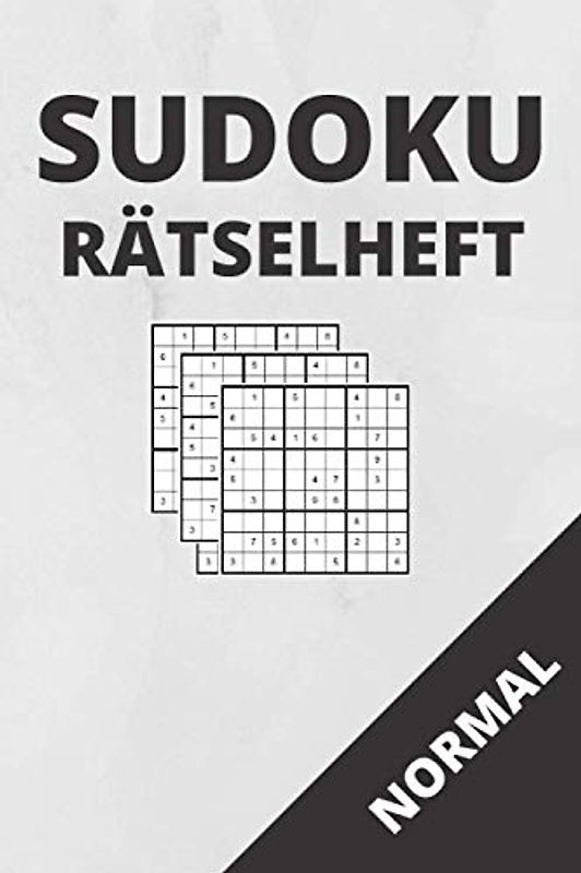 Sudoku Normal: Rätselheft mit Lösungen | 120 Seiten | Geschenkidee für Einsteiger und Anfänger