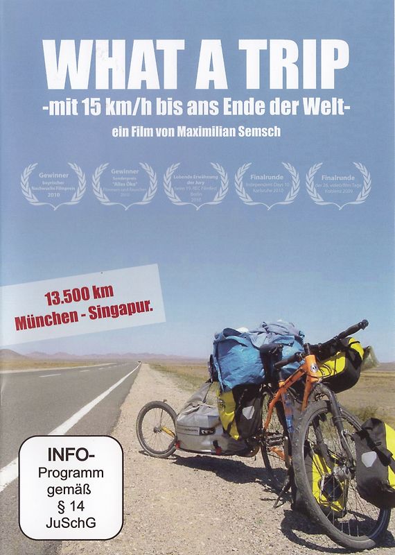 What a Trip - mit 15 km/h bis ans Ende der Welt DVD