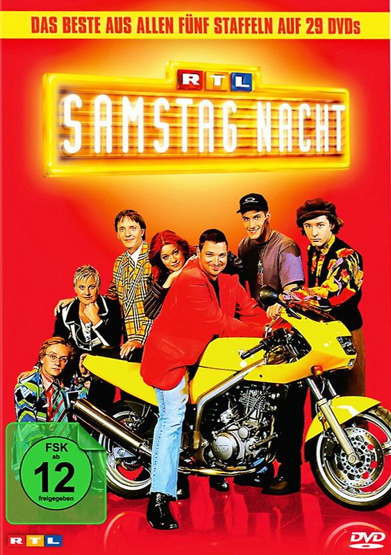 RTL Samstag Nacht - Box/Das beste aus Staffel 1-5 [29 DVDs] DVD