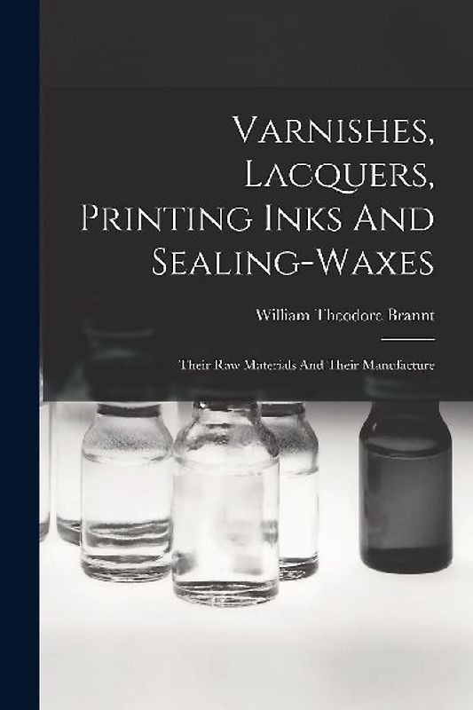 Varnishes, Lacquers, Printing Inks And Sealing-waxes