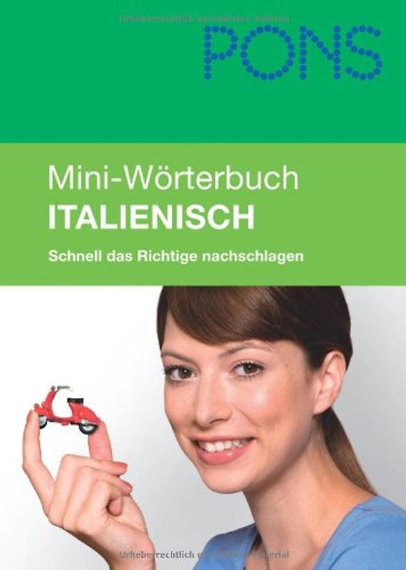 PONS Mini-Wörterbuch Italienisch