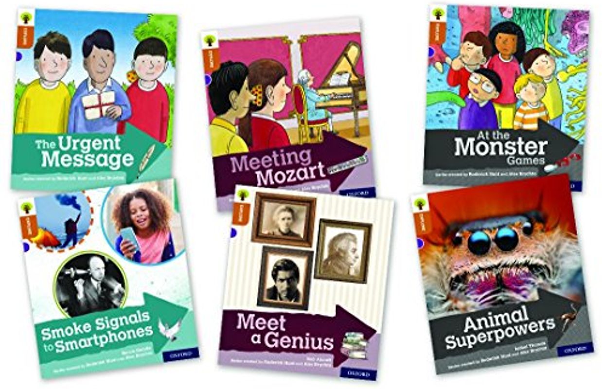 Oxford Reading Tree Explore with Biff, Chip and Kipper Level 8. Mixed Pack of 6