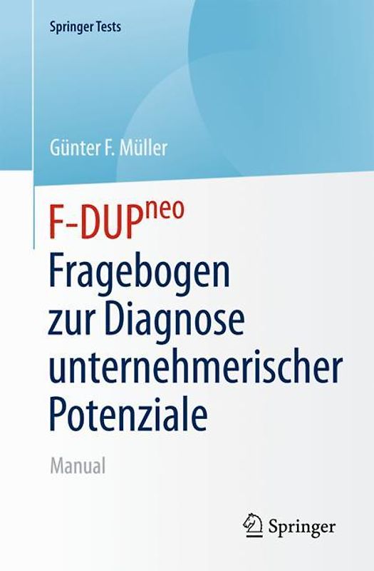 F-DUPneo - Fragebogen zur Diagnose unternehmerischer Potenziale