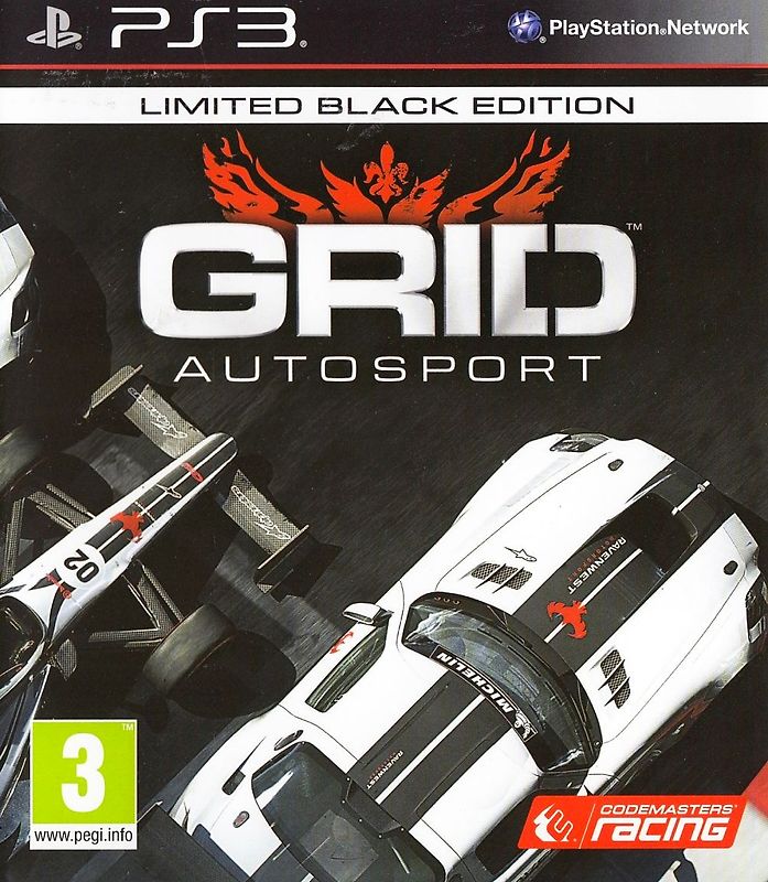 Grid Autosport [Limited Black Edition, CH Import] PlayStation 3