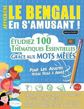 APPRENDRE LE BENGALI EN S'AMUSANT - POUR LES ADULTES