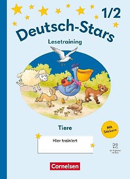 Deutsch-Stars - Lesetraining Ausgabe ab 2025 - 1./2. Schuljahr