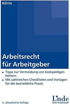 Arbeitsrecht für Arbeitgeber