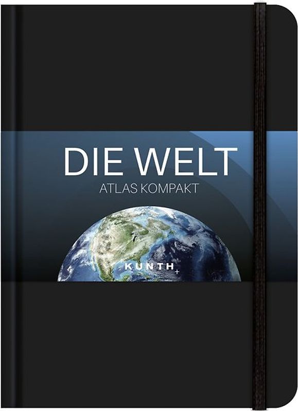 Taschenatlas Die Welt - Atlas kompakt, schwarz