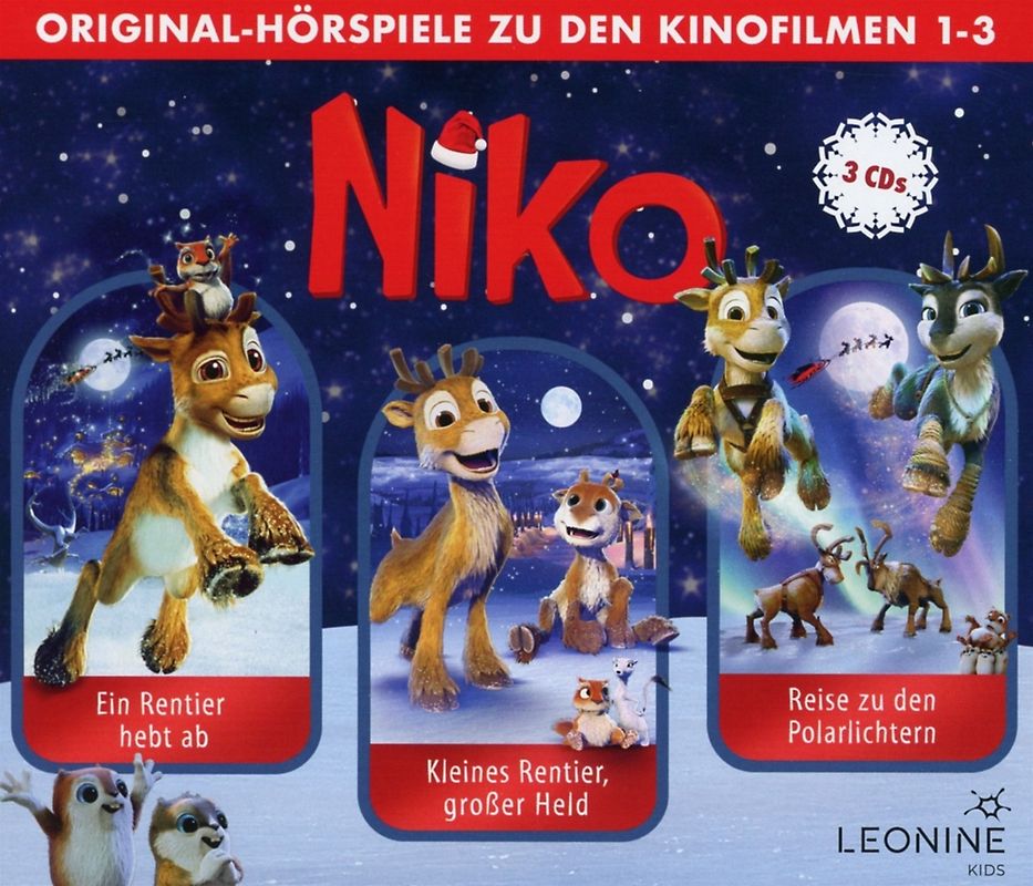 Niko 1-3 (Original-Hörspielbox zu den Kinofilmen)