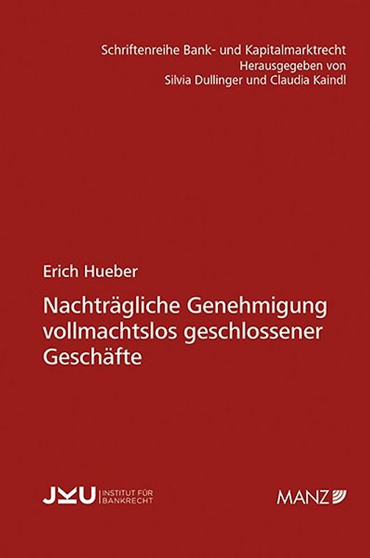 Nachträgliche Genehmigung vollmachtlos geschlossener Geschäfte