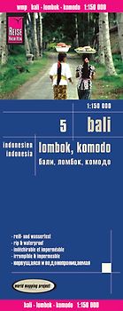 Reise Know-How Landkarte Bali, Lombok, Komodo (1:150.000) - Indonesien 5