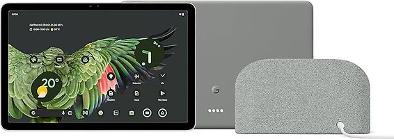 Google Pixel Tablet 11" 128 Go [Wi-Fi, incl. station d'accueil et haut-parleur] noisetier