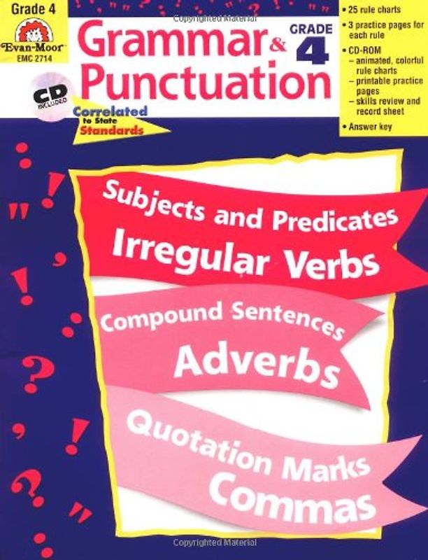 Grammar & Punctuation, Grade 4 - Jo Ellen Moore