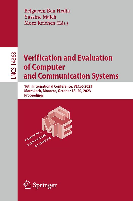 Verification and Evaluation of Computer and Communication Systems