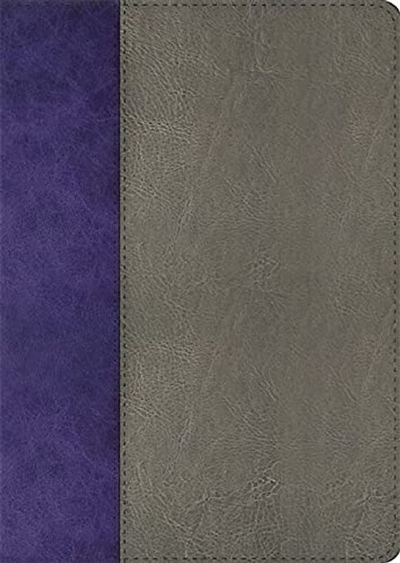 The Jeremiah Study Bible, Nkjv: Gray and Purple Leatherluxe Limited Edition