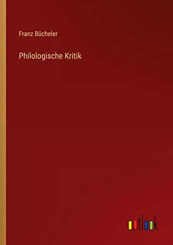 Philologische Kritik