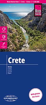Reise Know-How Landkarte Kreta | Crete (1:140.000)