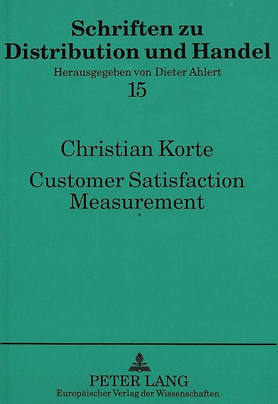 Customer Satisfaction Measurement
