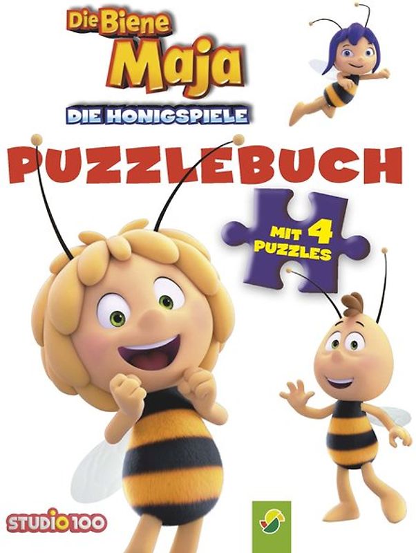 Biene Maja Die Honigspiele Puzzlebuch