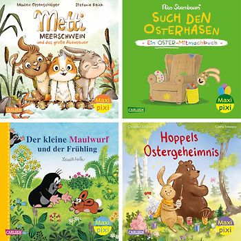 Maxi-Pixi-4er-Set 124: Der Frühling ist da! (4x1 Exemplar)