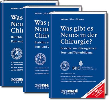 Was gibt es Neues in der Chirurgie? Jahresbände 2009, 2010, 2011