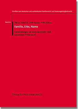 Familie, Erbe, Name