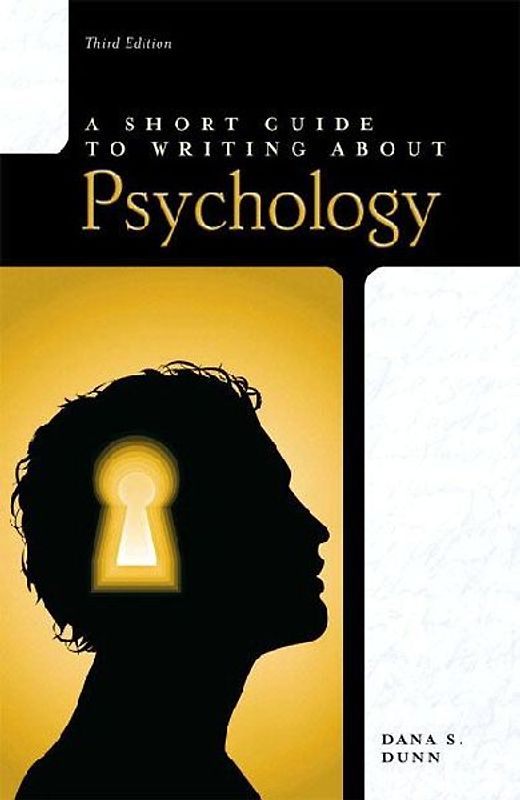 A Short Guide to Writing about Psychology