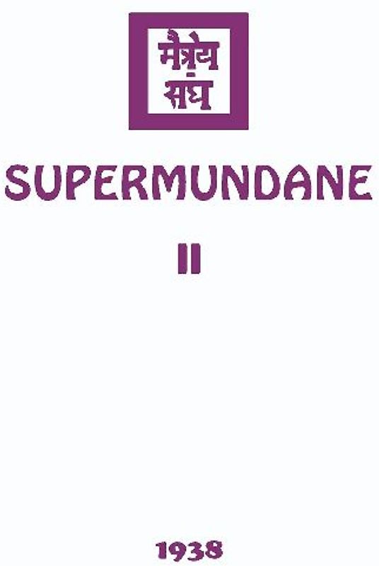 Supermundane II