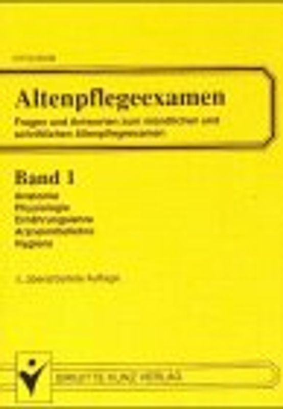Anatomie, Physiologie, Ernährungslehre, Diätlehre, Hygiene, Arzneimittellehre