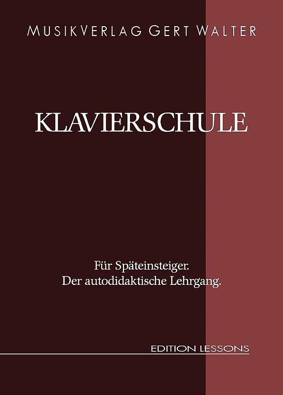 Klavierschule für Späteinsteiger